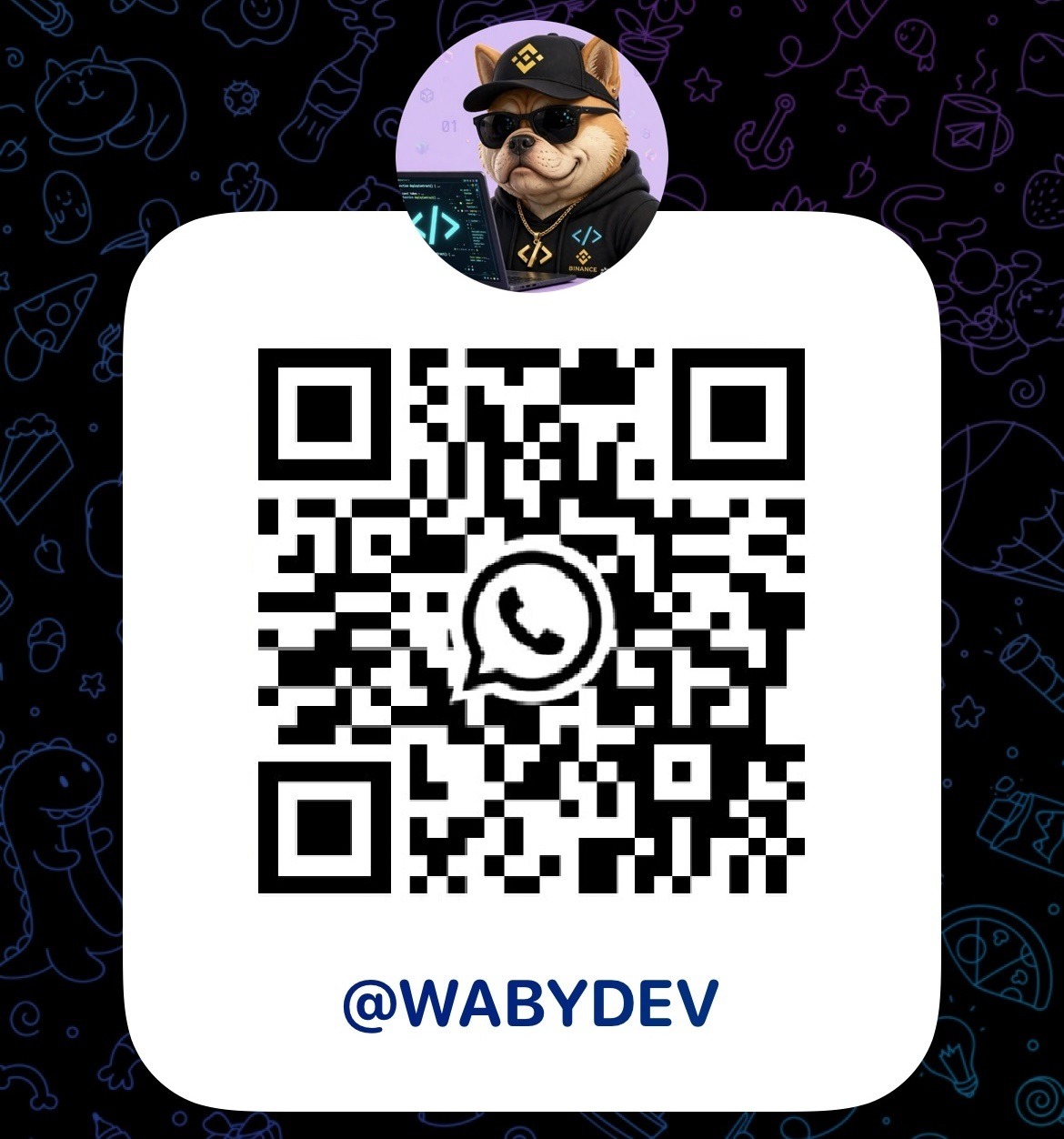 WhatsApp QR code