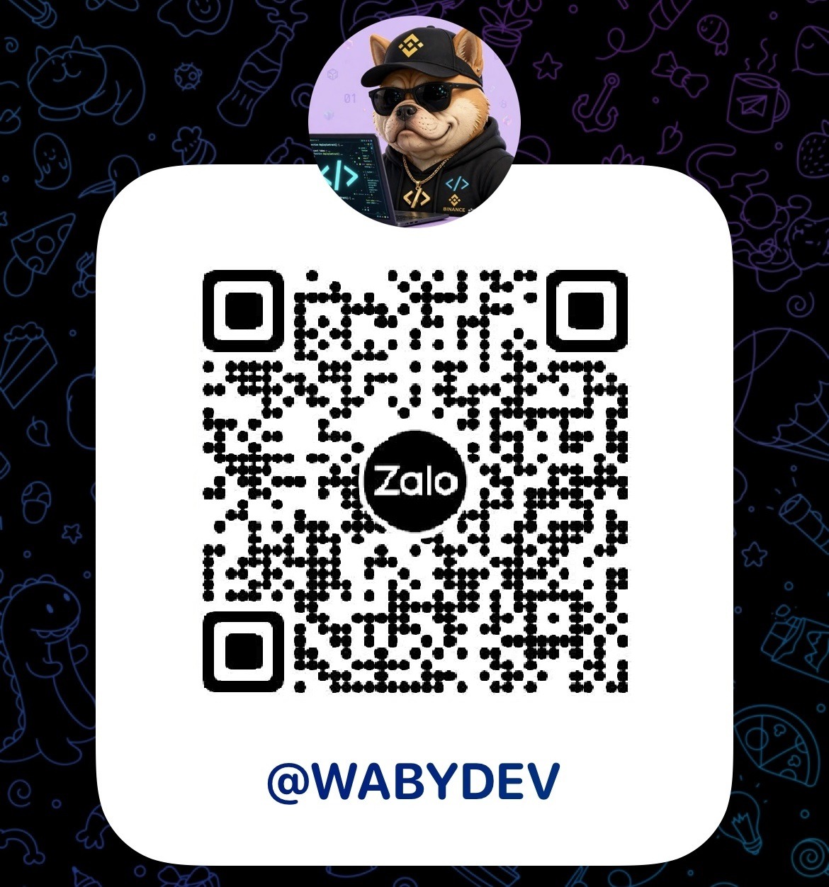 Zalo QR code